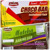 Dutche Dark Chocolate Baking Bar 500g  Expiry: Year 2025