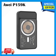 Awei P159K 10000mAh 15W Magnetic Wireless Powerbank 20W PD Type-C Fast Charge Portable Power Bank Lo
