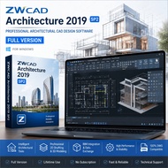 ZWCAD Architecture 2019 SP2 Full Version For Windows Architectural CAD Design Software