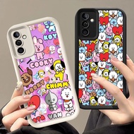 Casing for Samsung S25 Ultra A24 A25 A34 A05S A35 A14 A15 A04s A16 A54 A26 A36 A56 5G Q-98 BT21