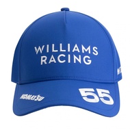 2025 Game Season Williams Fleet Baseball Cap, Sainz, Embroidery Craft, F1 Racing Sun Hat