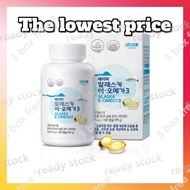 【BUY3FREE1】 [Atomy] Alaska E-Omega 3 550mg x 180capsules/atomy alaska omega3/ atomy omega3 matcha EX