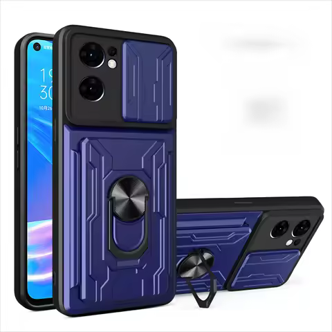 For OPPO Reno 6 5 7/Reno 8 Pro Plus/OPPO F21 Pro/Find X3 X5 Lite Rotating car mounted magnetic ring 