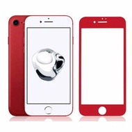 PUTIH Tempere GLASS 9D FULL COVER IPHONE 6/6s. White/white