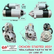 Dynamo Starter GP Mits. Gallant V2.0 V6 1992-1997 12V 1.0KW 8T