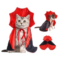 [Store Discount] Cat Clothes Halloween Funny Bat Cloak Holiday Cloak Photo Pet Dog Vampire Baron Tra