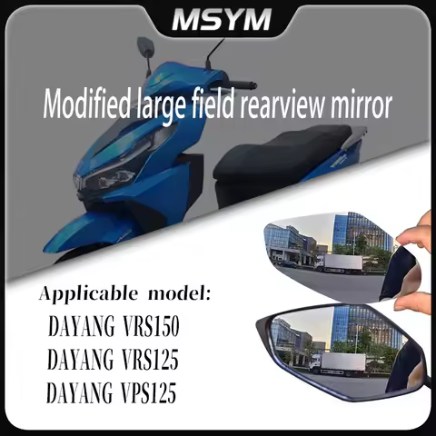 Convex Mirror Increase Rearview Mirrors Side Mirror View Vision Lens For DAYANG VOREI ADV150 ADV350 