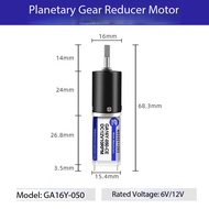 GA16Y-050 Micro DC Gear Planet Motor 6V12V Low Noise Speed Regulating Small Motor Motor