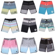 pants Surfing Hurley Elastic force Quick drying Beach MEN'S Surf pants BOARDSHORTS short swimming Summer Ready stock