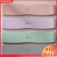 【Vienna】Exercise Bands Silicone Resistance Bands Workout Stretch Bands for Home Gym Yoga