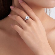 all real moissanite total 4ct Pear moissanite Diamond 3stones Ring wedding ring