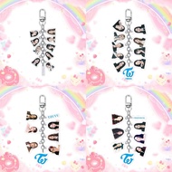 TWICE Acrylic Key Chain Home Sweet Once Fan Club Nayeon Jeongyeon Momo Sana Keychain Transparent Key