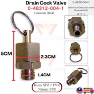 1-48312-004-1 Isuzu SPZ FVR Nissan CPB Universal (m14) Drain Cork/  Drain Cork Valve MK321324 0-4831