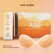 June Nubra Silicone Nubra Seamless Nubra Push Up Stick-on Bra Push Up Adhesive Silicone Reusable Bra