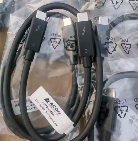 NEW Genuine FOR HP Thunderbolt Dock 120W G4 4J0A2AA cable CBATB-002-050A Thunderbolt 3 Passive cable