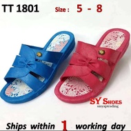 (SY Shoes) "adimax" Women PVC Sandals (TT 1801)
