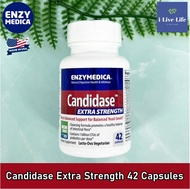อาหารเสริม แคนดิดาส Candidase Extra Strength 42 Capsules - Enzymedica