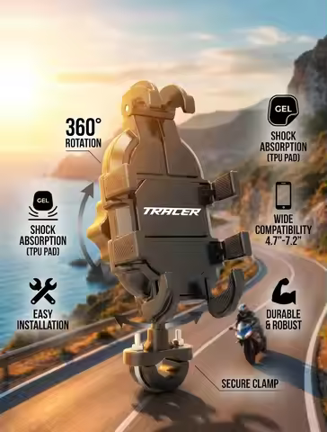 High-quality shock-absorbing motorcycle phone holder For Yamaha Tricity 300 155 125 Tricity300 Trici