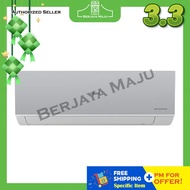 Haier 1.0HP R32 Smart Inverter Wall Mounted Air Conditioner HS-10VSC03/HU-10VSC03 (Silver) (Wifi Con