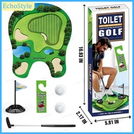 Toilet Golf Portable Toilet Mini Golf Toy Set Toilet Fidget Toy Waiting Game