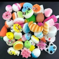 Squishy economical package 10 pcs cheap squishy cute squishy ice cream squishy bread squishy animal 