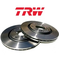 TRW DISC ROTOR for TOYOTA HILUX KUN25 KUN26 FORTUNER 297mm (FRONT, 1 SET)