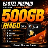Eastel Prepaid 5G Umobile Prepaid Ultra 5G Self Register Eastel simcard