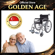 Wheelchair foldabble lightweight Pushchair Lightweight & Foldable For Elderly