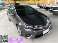 TOYOTA豐田 ALTIS 1.8大改款 豪華版 跑六萬公里 一手認證車 全程原廠保養 I-KEY 摸門 天窗 恆溫