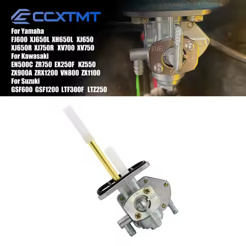 Gas Tank Fuel Petrol Petcock Valve Switch Tap For Yamaha Virago XV920 XS400 SX400 Maxim XJ550 XJ750 