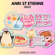 &M Jonaxx Anri Saint Etienne Vinyl Waterproof Sticker