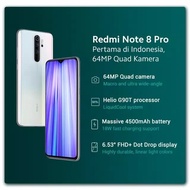 Xiaomi Redmi Note 8 Pro 4/64GB 64MP Quad Kamera Pertama Helio G90T 450