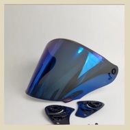 JPX NOVA Helmet Visor Glass, Long Flat Visor, Modern Premium Thick Material, Free Ratchet