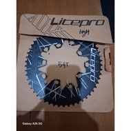 Litepro Oval Chainring Original New Bcd 110 / 130 54T