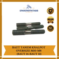 TANEM BOLT OVERSIZEknalpot M10-M8 (BOLT 14-BOLT 12)