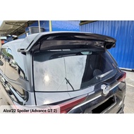 Toyota veloz Perodua Alza 2022 2023 2024 rear roof top spoiler MDL filewar advance GT d68 bodykit body kit lip skirt