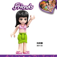 Girl F038 Martina Third Party Children Educational Boys Girls Assembling Building Block Toys