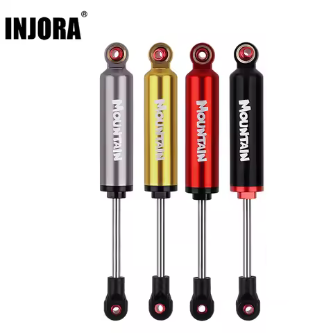 INJORA Built-in Spring Shock Absorber 90/100/110/120mm Damper For 1/10 RC Crawler Car Axial SCX10 90