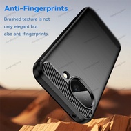 For Google Pixel 10a Case Shockproof Soft Silicone Carbon Fiber Back Cover Google Pixel 10a Phone Ca