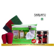 Sariayu Mini Pek Set Bersalin (tapel, Pilis, Param, Telon) + Free Pouch + Bengkung Lilit