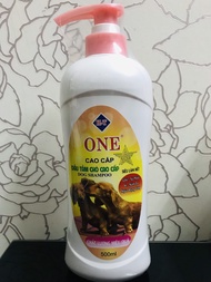 Dầu tắm chó mèo ONE 7x làm hết ghẻ xà mâu ve nấm da ngứa rụng lông