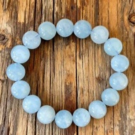 海藍寶手鏈天然海藍寶手串水晶禮盒裝