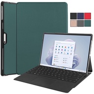 (Compatible with Original Bluetooth Keyboard) For Microsoft Surface Pro 9 8 7 Plus 6 5 4 Flip Book Case Cover For Surface Go 3 2 Tablet Cover