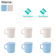 SEIV by ONYX - Mug Melamine 340 ml Mug Anak + Tutup 3104S
