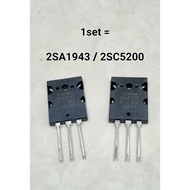 Toshiba 2SA1943 2SC5200 Transistor set Original Transistor A1943 C5200