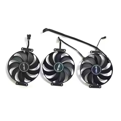 LZQLY New GPU Fan 7PIN CF9010U12D for ASUS GeForce RTX 3080 3070 3060 Ti MEGALODON GAMING GPU Cooler