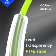 Mellow High Transparency ID3mm OD4mm PTFE Tube Teflonto MMU2.0 For prusa i3 mk3 Ender-3 Mk8 Bowden E