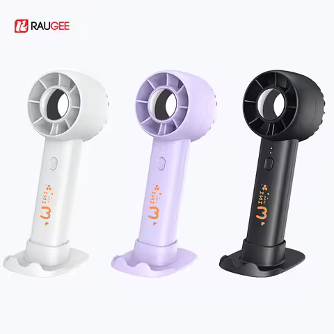 Portable Fan Super Mini Handheld Fan USB Rechargeable Battery Fan Hand Held Small Pocket Fan With Ph