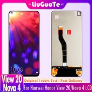YY 6.4" Original V20 Display Replacement For Huawei Nova 4 LCD Touch Screen Digitizer Assembly For H