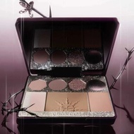 GIRLCULT Brown Purple Black Multi-Face Palette Shimmer Grey-Pink Blush Cool Matte Black Eyeshadow